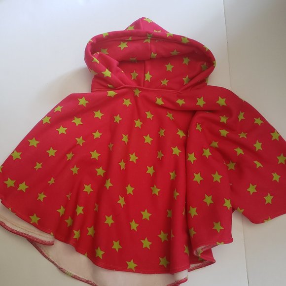 Handmade Lined Child Poncho - Picture 1 of 1